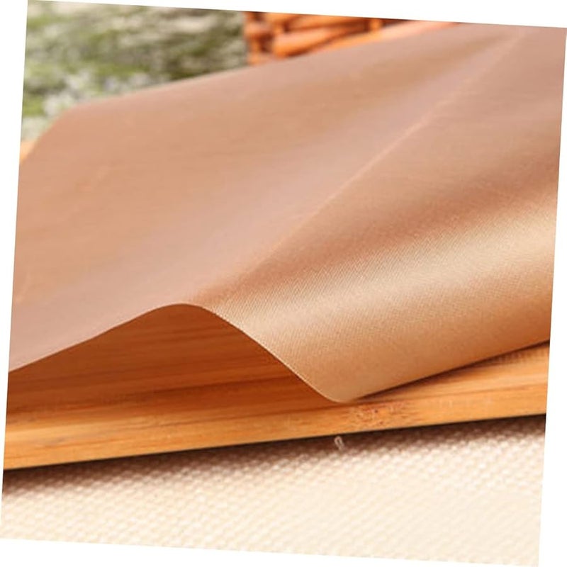 Coffee Color Non Stick High Temperature Oven Liner Grease Cooking Mat For Baking Accessory - Image 5
